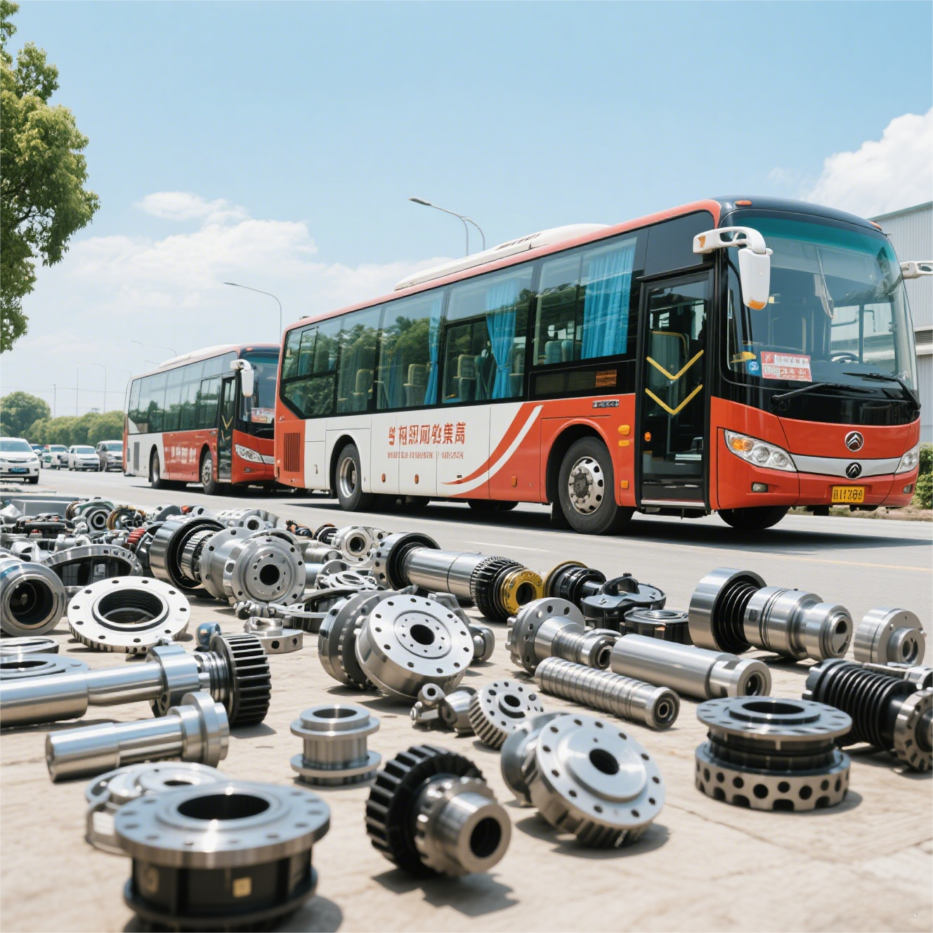 Chinese bus spare parts supplier